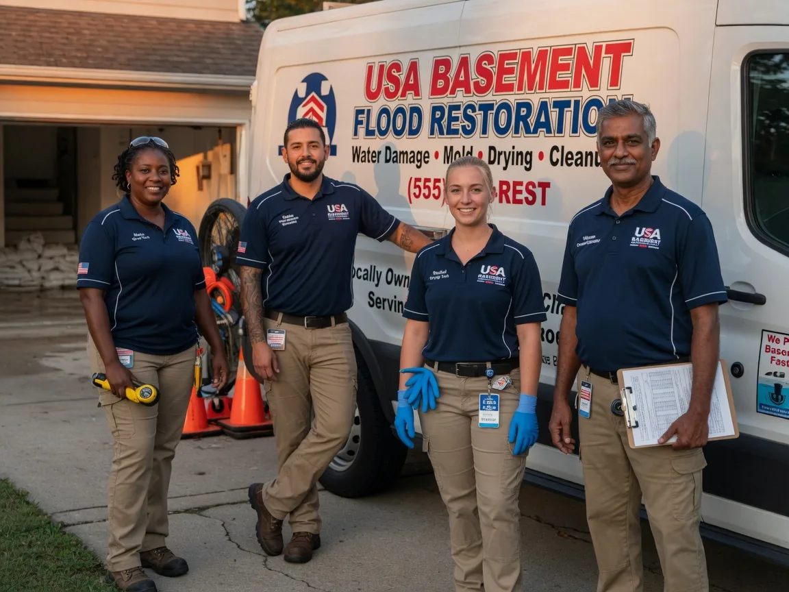Basement Flood Cleanup company in Ransom, IL
